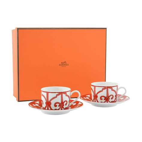 how much are hermes plates|hermes tea cup set price.